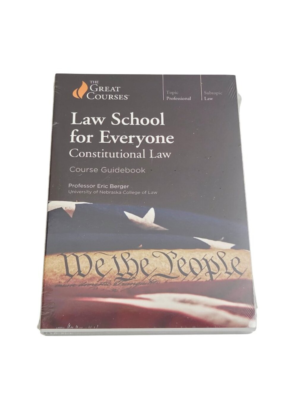 The Great Courses Law School For Everyone Guidebook DVD Sealed 2017 Eric Berger